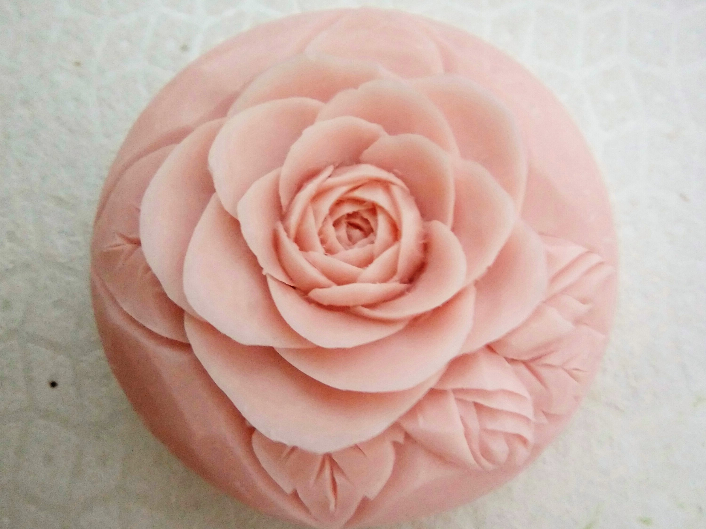 バラのカービング 作り方あれこれ 花彫刻haru